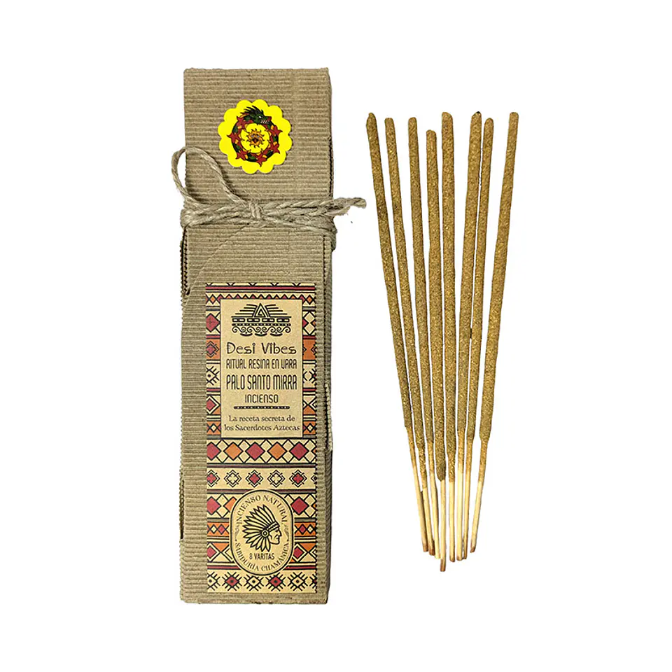 Incienso natural Palo Santo Mirra - Desi Vibes 1