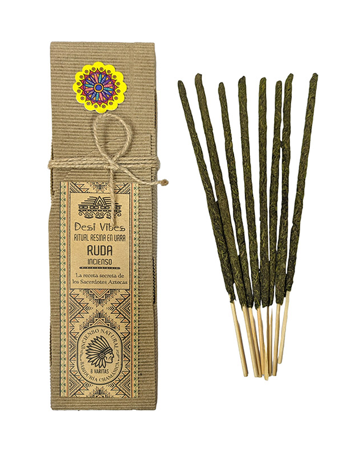 Incienso natural Ruda - Desi Vibes 1