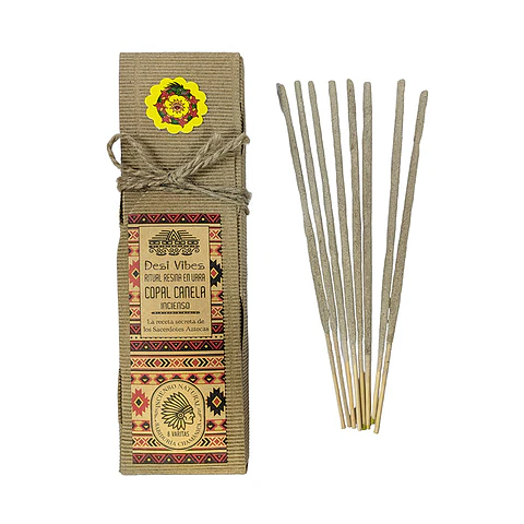 Incienso natural Copal Canela - Desi Vibes