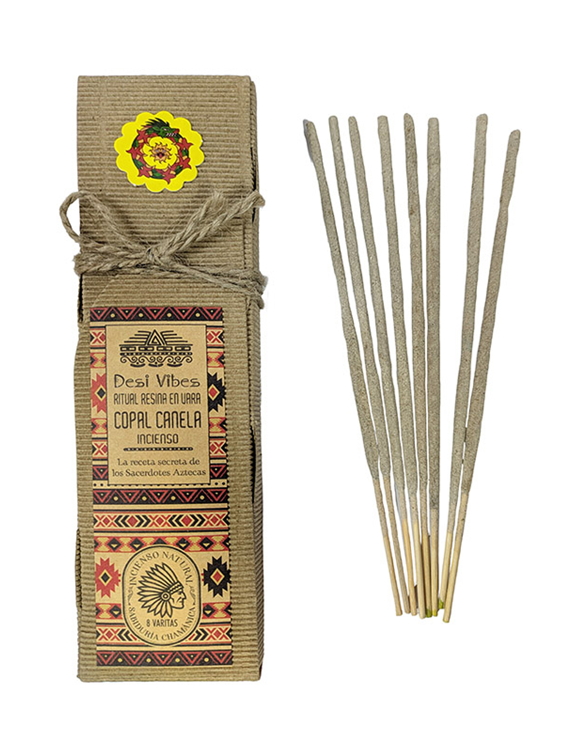 Incienso natural Copal Canela - Desi Vibes 1