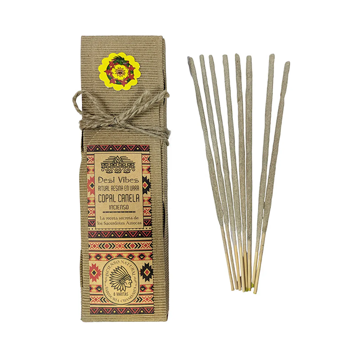 Incienso natural Copal Canela - Desi Vibes 1