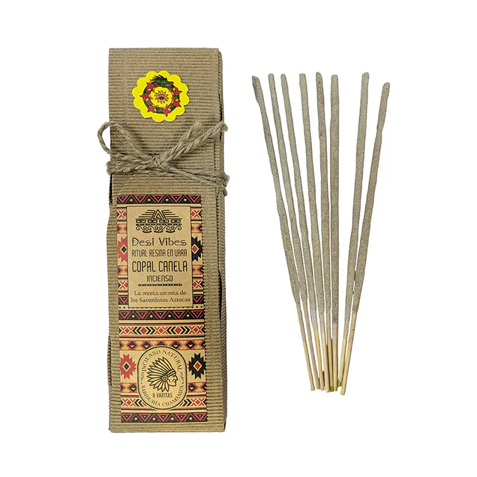 Incienso natural Copal Canela - Desi Vibes 1