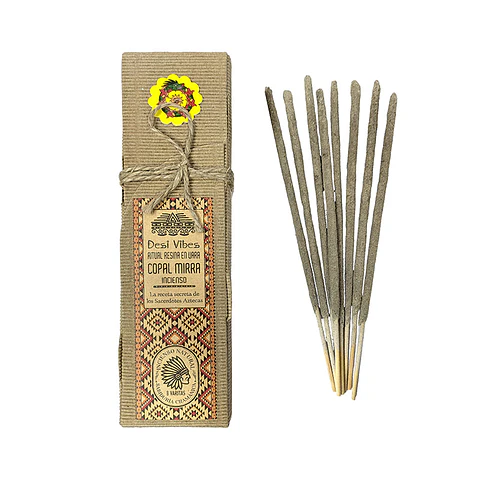 Incienso natural Copal Mirra - Desi Vibes