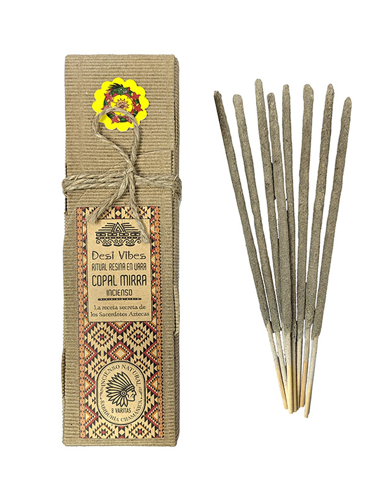 Incienso natural Copal Mirra - Desi Vibes 1