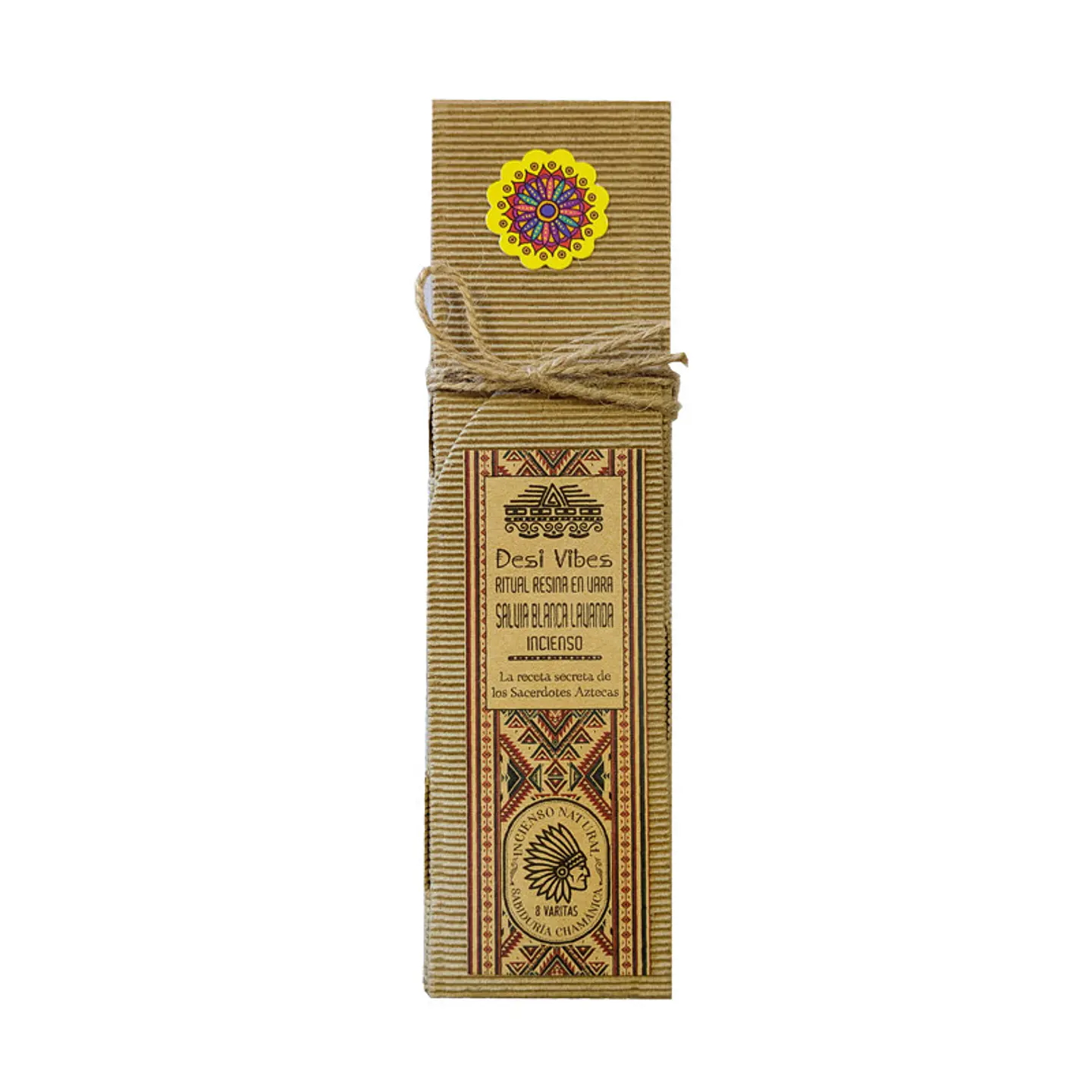 Incienso natural Salvia Blanca Lavanda - Desi Vibes 1