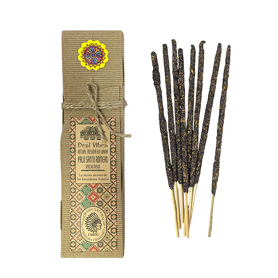 Incienso natural Palo Santo Romero - Desi Vibes 1