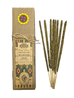 Incienso natural Palo Santo Ruda - Desi Vibes