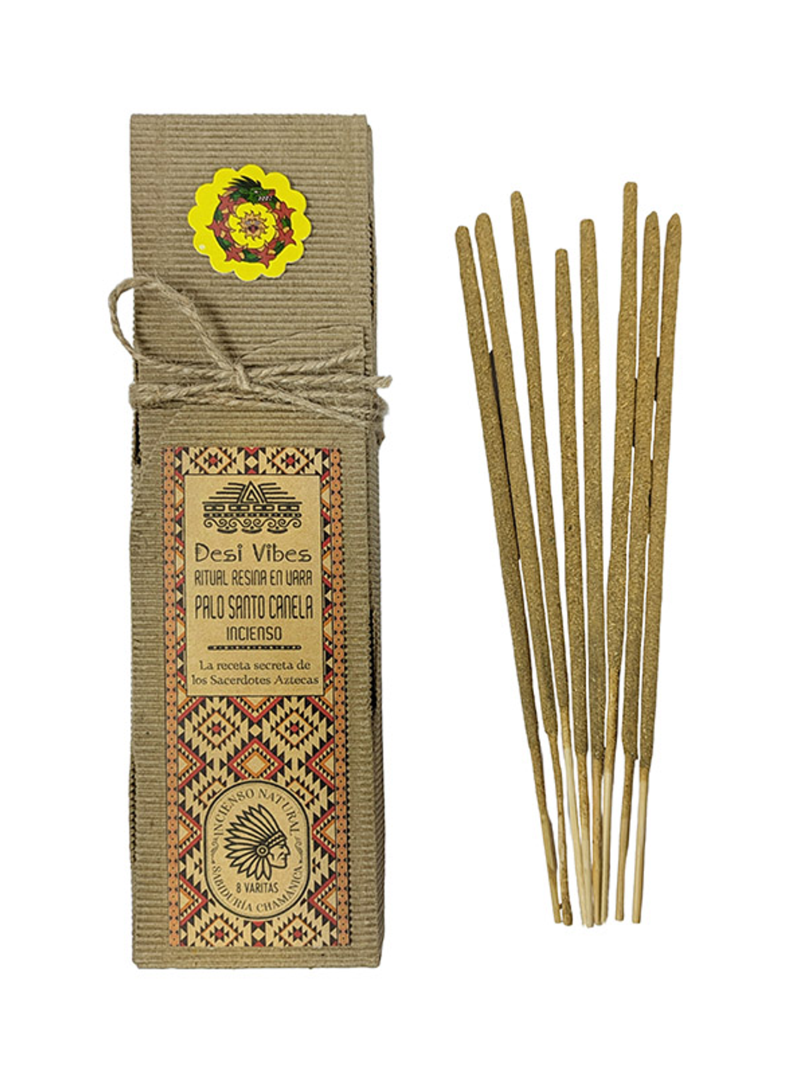 Incienso natural Palo Santo Canela - Desi Vibes 1