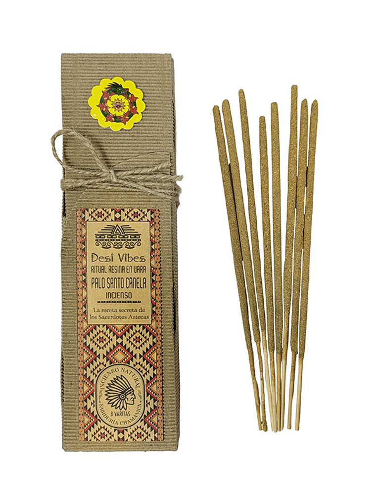Incienso natural Palo Santo Canela - Desi Vibes 1