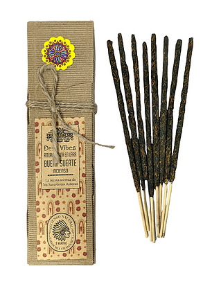 Incienso natural Buena Suerte - Desi Vibes