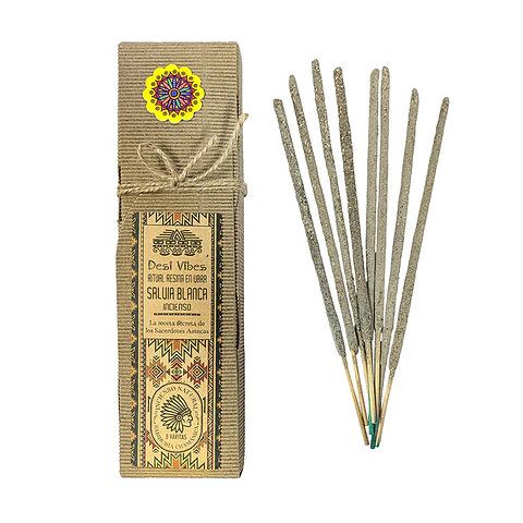 Incienso natural Salvia Blanca - Desi Vibes