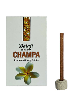 Incienso Champa Dhoop Balaji 8cm