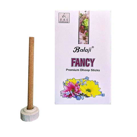 Incienso Dhoop Fancy de Balaji 8cm