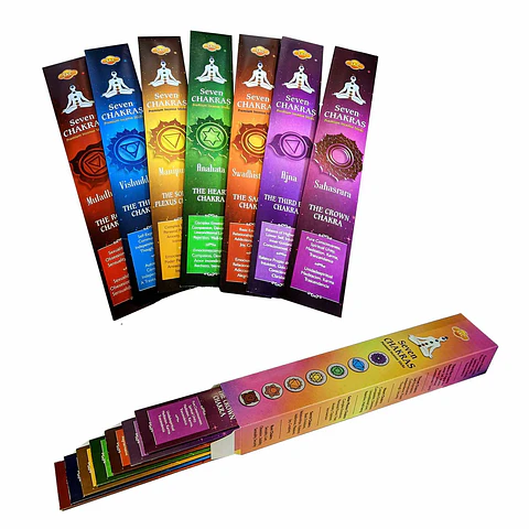 Incienso 7 Chakras Premium - SAC