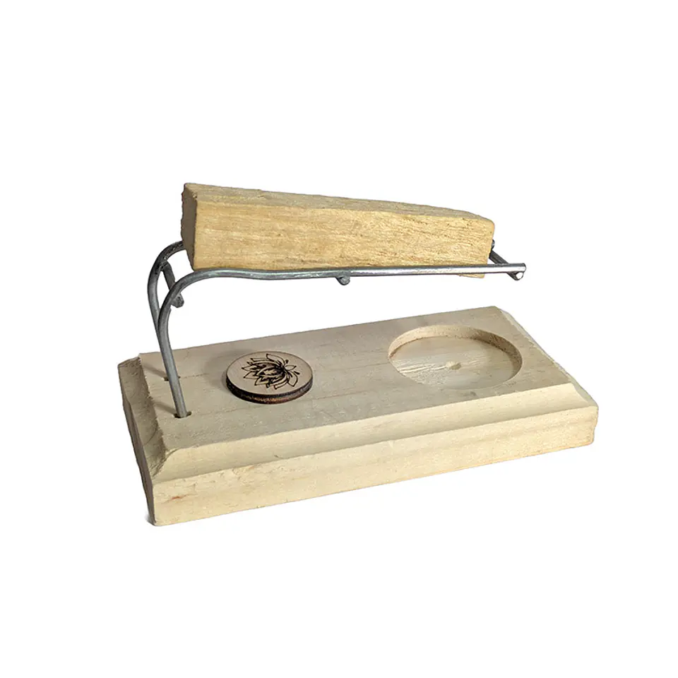 Quemador Palo Santo Madera (Diferentes Diseños)  1