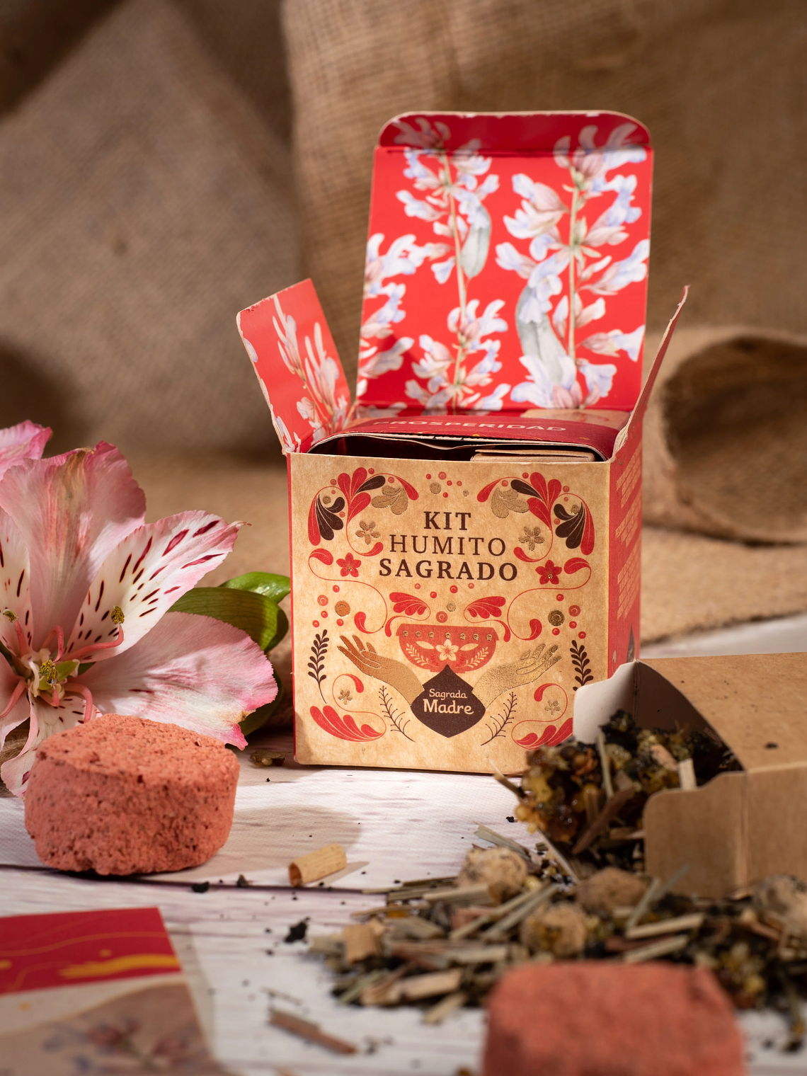 Kit Humito Sagrado Prosperidad Aroma a Benjuí - Sagrada Madre  1