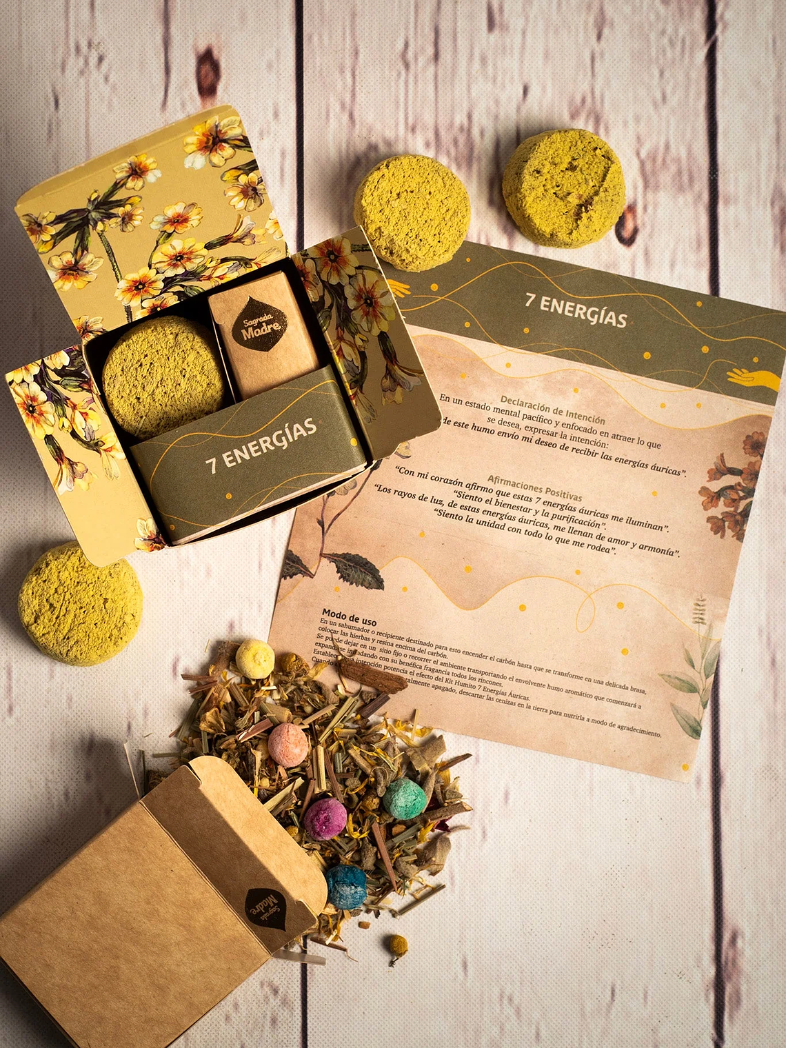 Kit Humito Sagrado 7 Energías - Sagrada Madre 1