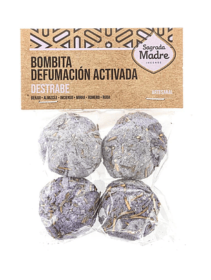 Bombitas Destrabe (4 Unidades) - Sagrada Madre