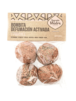 Bombitas 7 Elementos (4 Unidades) - Sagrada Madre