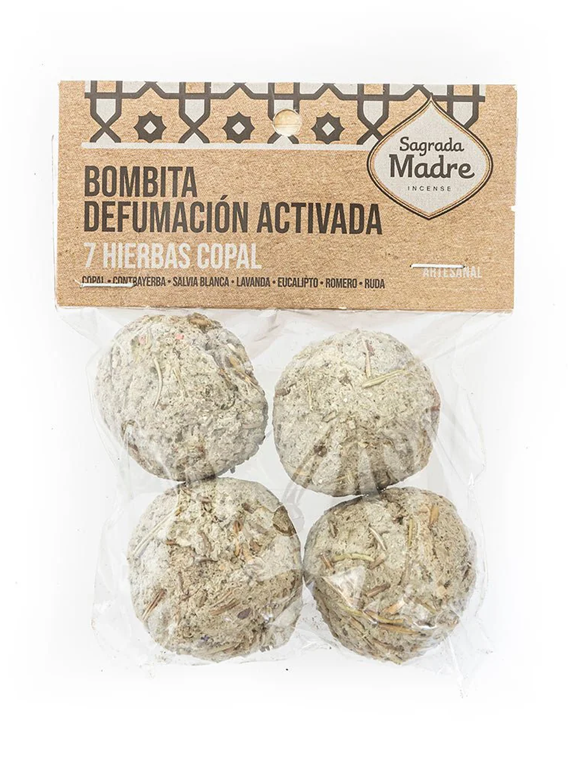 Bombitas 7 Hiervas Copal (4 Unidades) - Sagrada Madre 1
