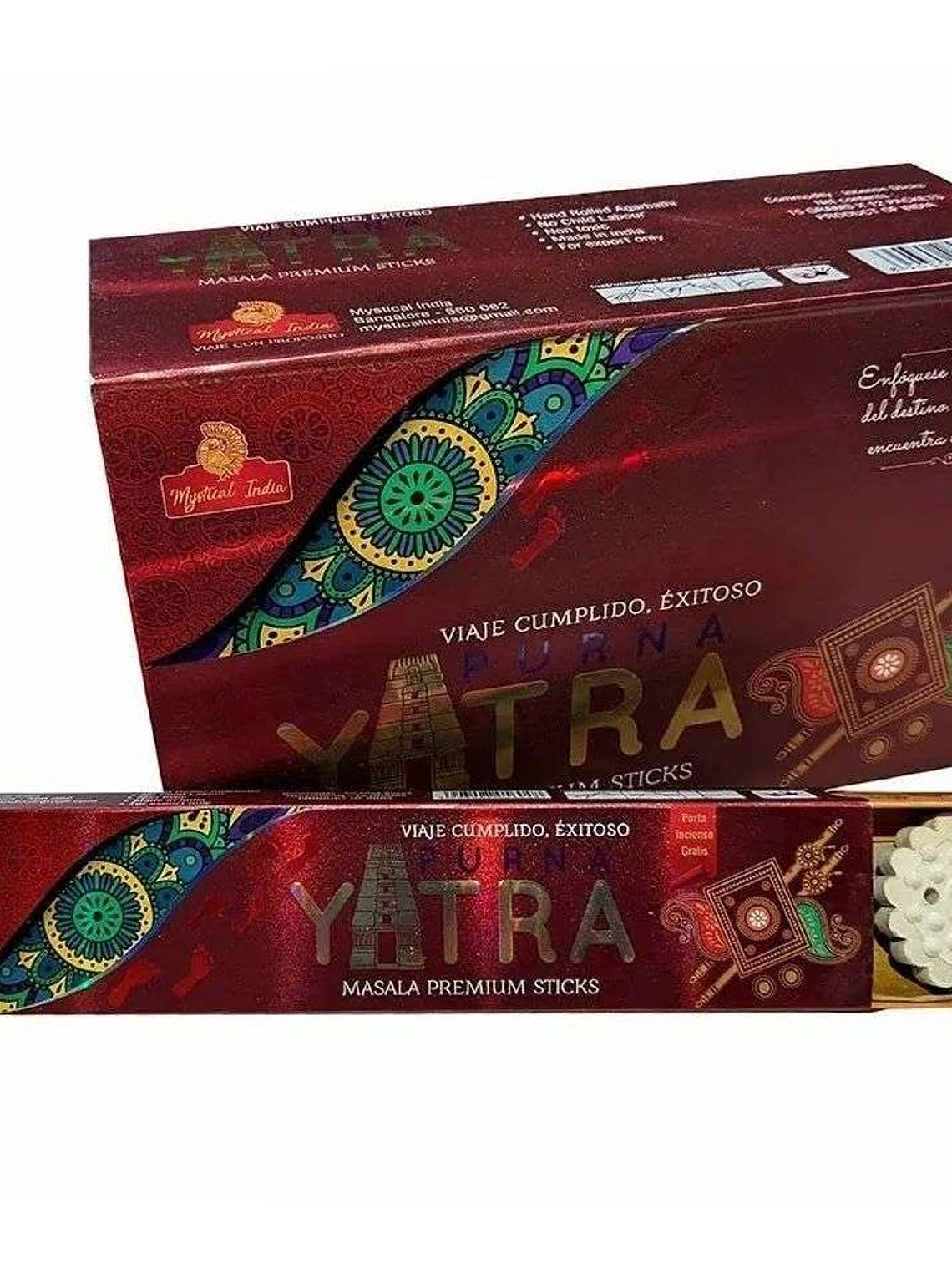 Incienso Viaje Cumplido Exitoso - Yatra (Unidad)  1