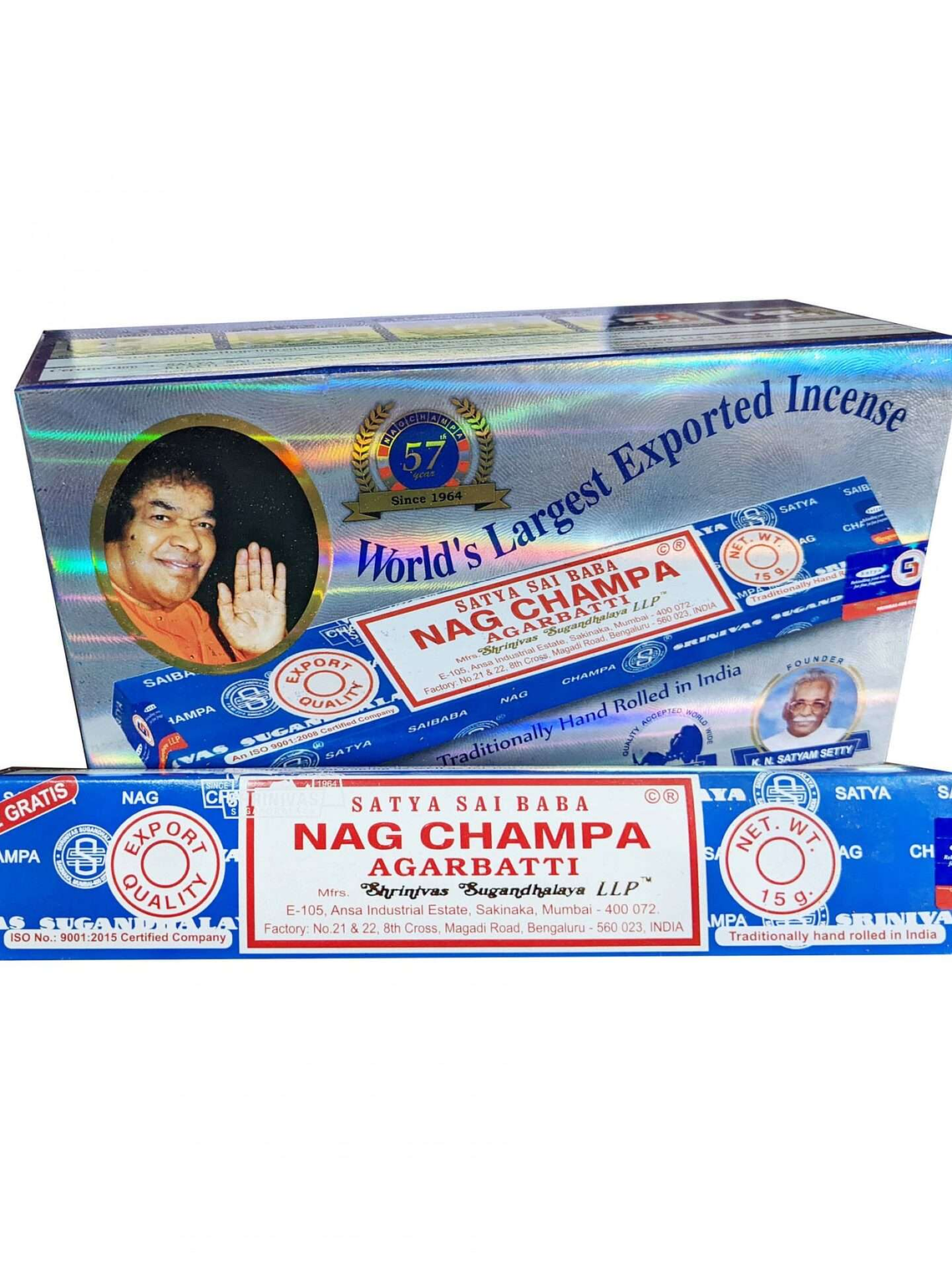 Incienso Nag Champa - Satya (Unidad)  1