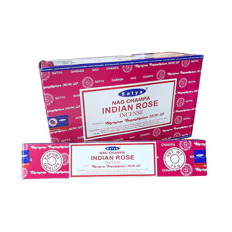 Incienso Indian Rose - Satya (Unidad)