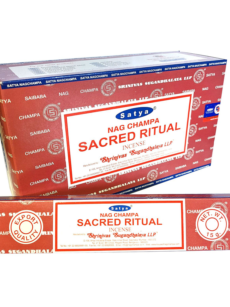 Incienso Sacred Ritual - Satya (Unidad) 1