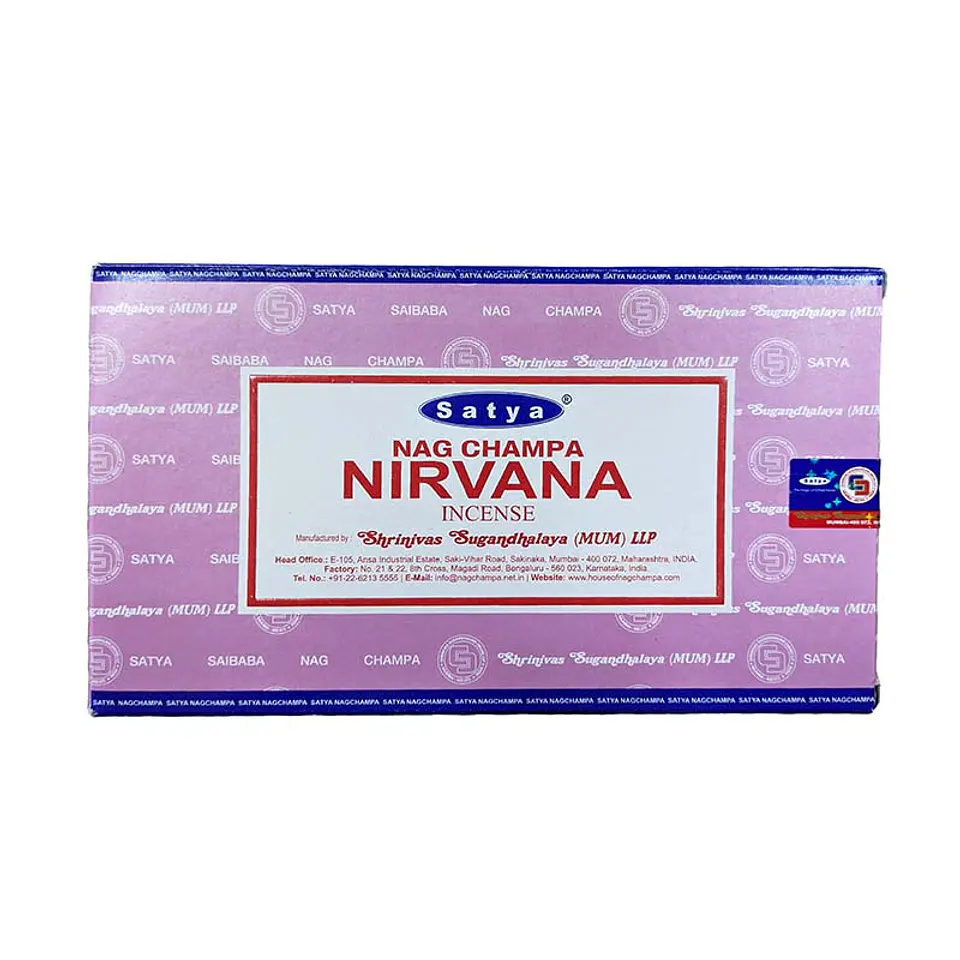Incienso Nirvana - Satya (Unidad) 1