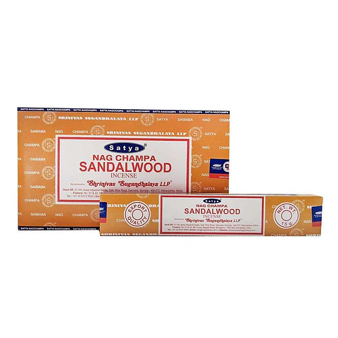 Incienso Sandalwood - Satya (Unidad)