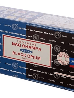 Incienso Nag Champa / Black Opium - Satya (Unidad)