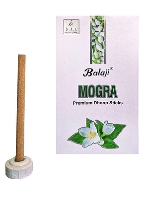 Incienso Mogra Dhoop Balaji 8cm