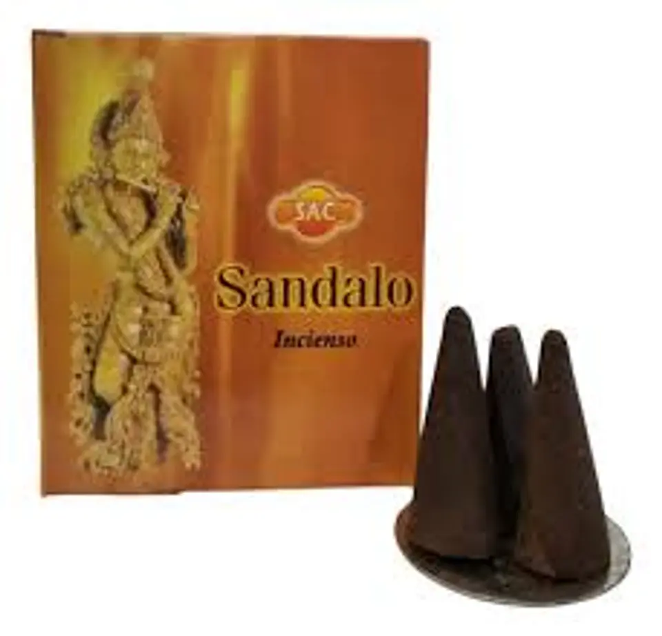 Incienso Cono Sandalo - Sac  1