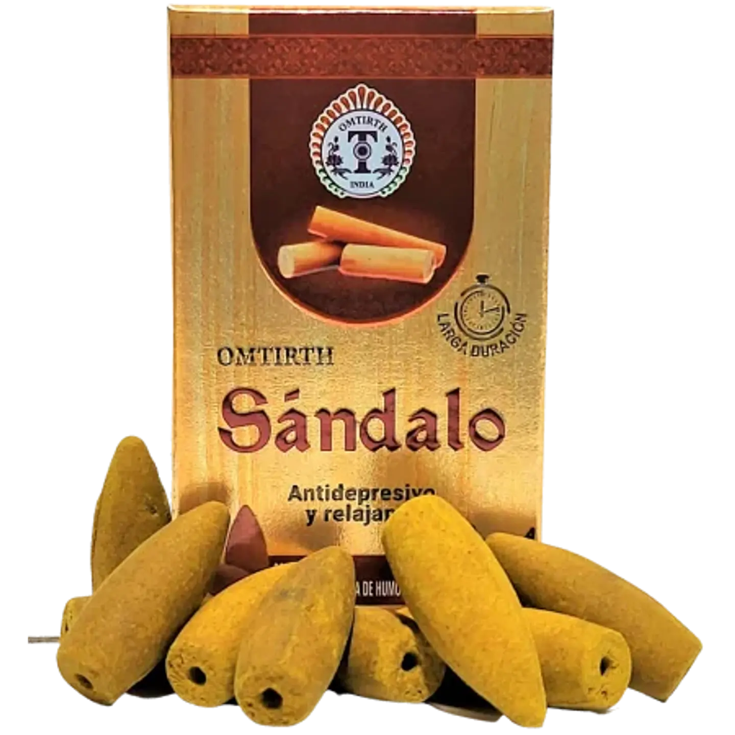 Incienso Cono cascada Sandalo - Omtirth 1