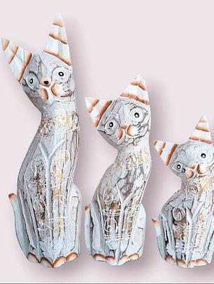 Trio de Gatitos Místicos 