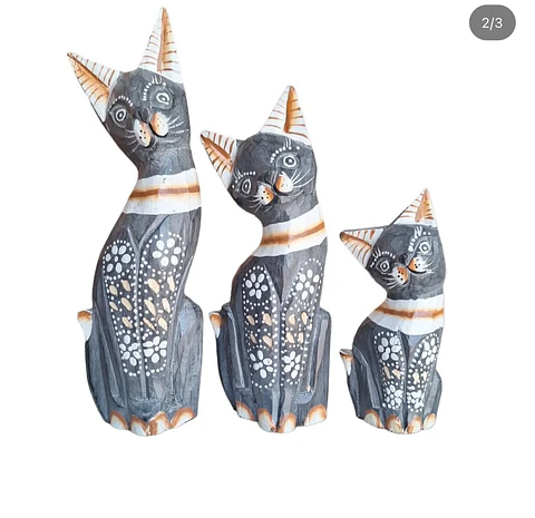Trio de Gatitos Místicos 