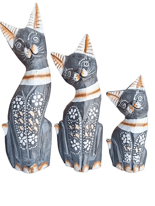 Trio de Gatitos Místicos 