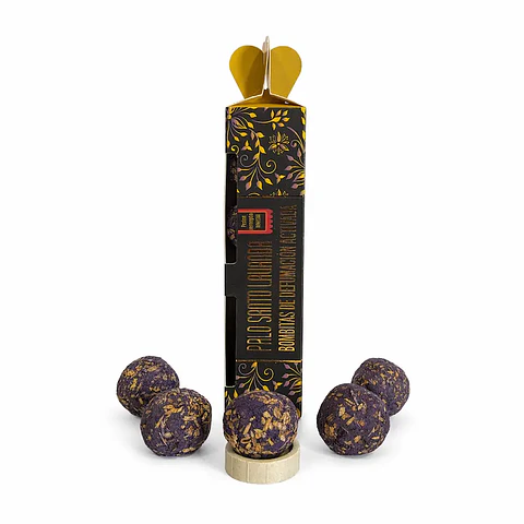Bombitas de defumación Palo Santo Lavanda marca Desi Vibes