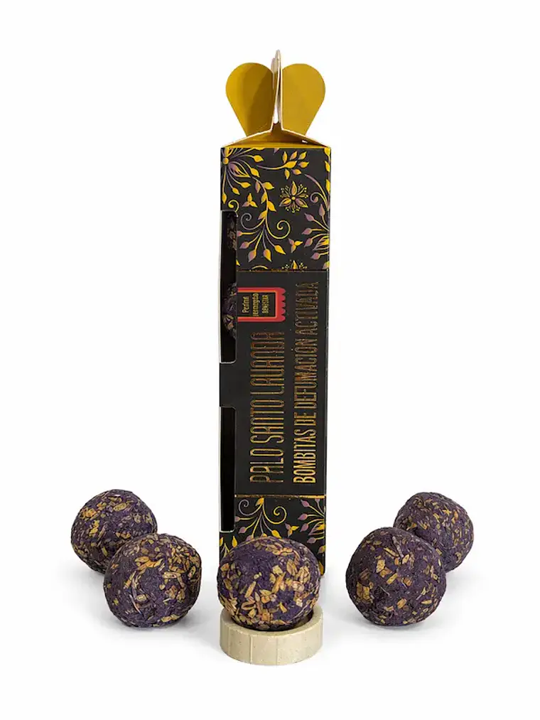 Bombitas de defumación Palo Santo Lavanda marca Desi Vibes 1