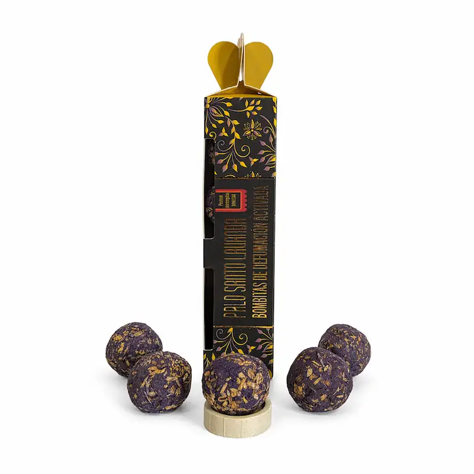 Bombitas de defumación Palo Santo Lavanda marca Desi Vibes 1