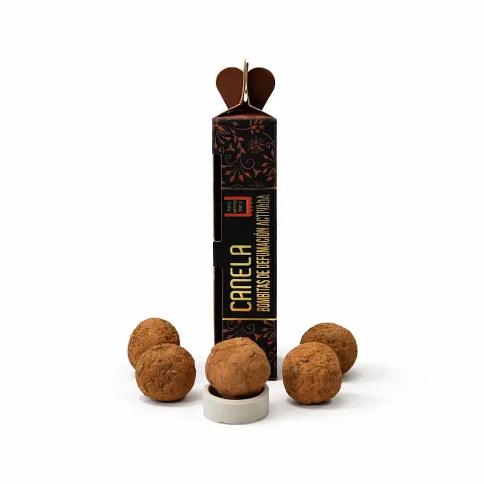 Bombitas de defumación Canela marca Desi Vibes 1