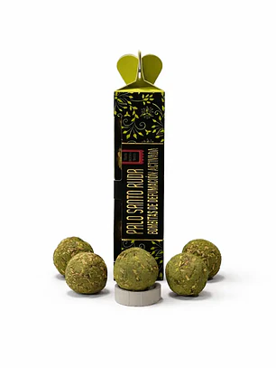 Bombitas de defumación Palo Santo Ruda marca Desi Vibes