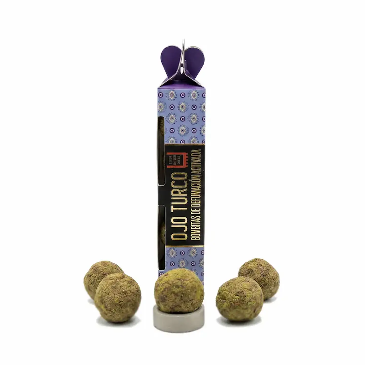 Bombitas de defumación Ojo Turco marca Desi Vibes 1