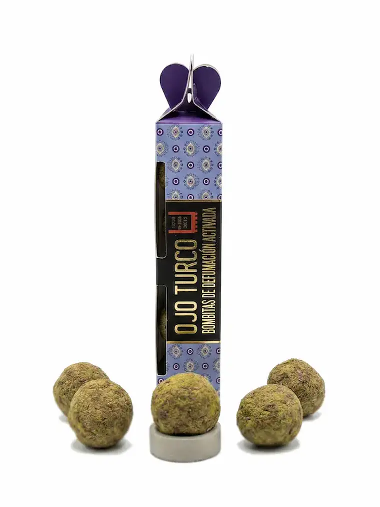 Bombitas de defumación Ojo Turco marca Desi Vibes 1