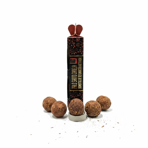 Bombitas de Defumación Palo Santo Canela marca Desi Vibes