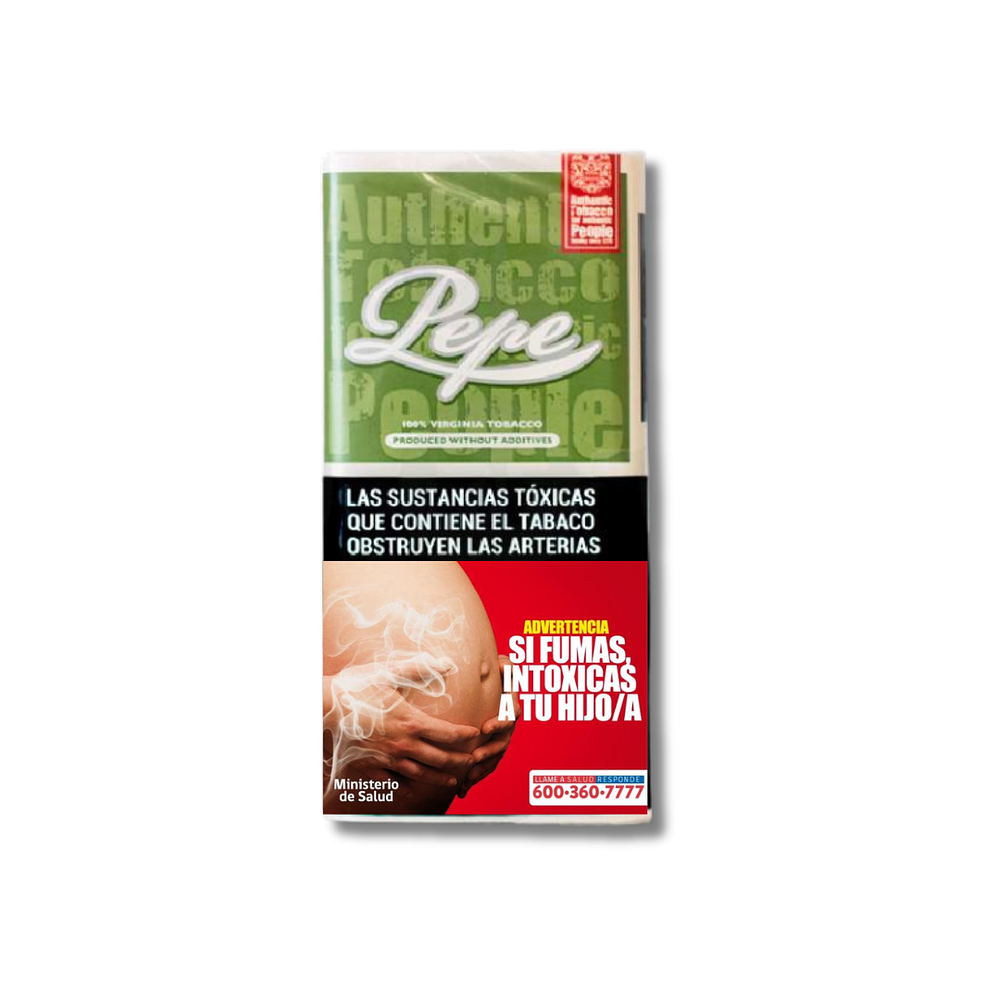 TABACO PEPE RICH GREEN 40GR