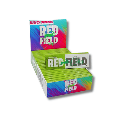 PAPELILLO REDFIELD COLOR GREEN 1 1/4 50 HOJAS