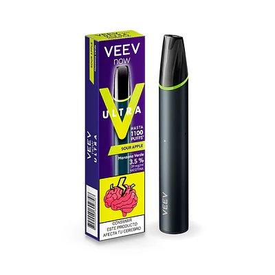 VEEV NOW ULTRA Manzana Verde 1100 puff