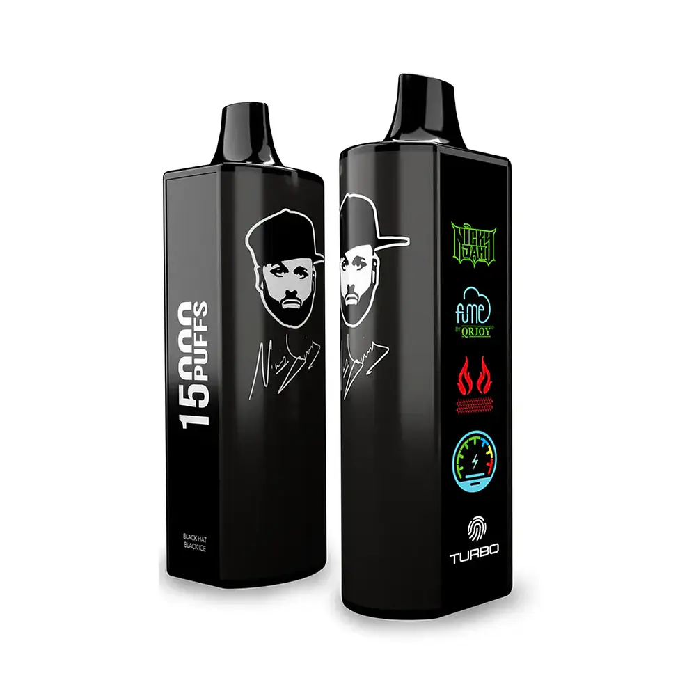 Vape Fume Nicky Jam 15.000 Puff Black Ice (Black Berries)
