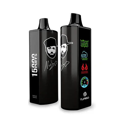 Vape Fume Nicky Jam 15.000 Puff Black Ice (Black Berries)